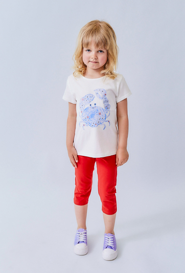 Legginsy dziewczęce 3/4