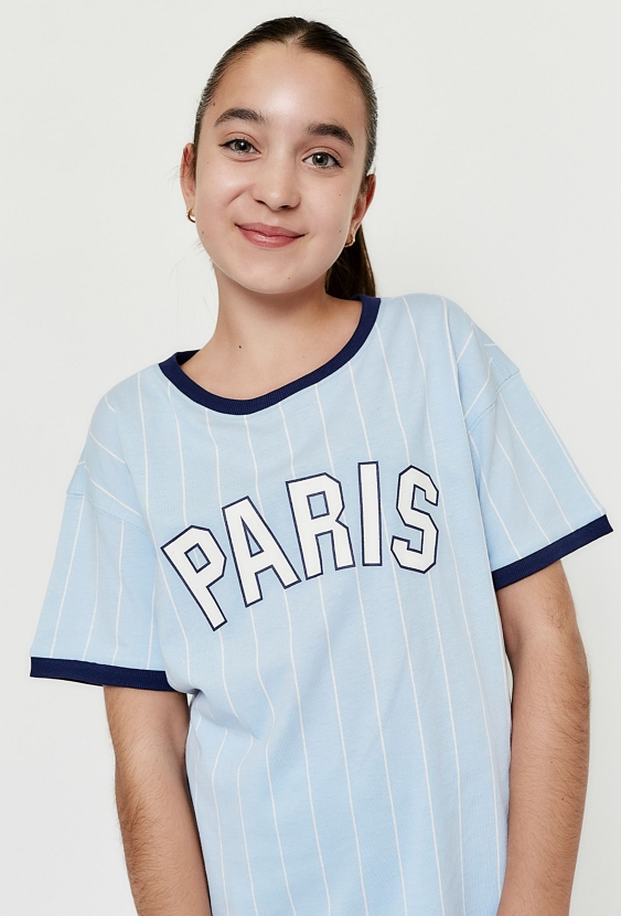 Koszulka w sportowym stylu dla dziewczynki -limited edition