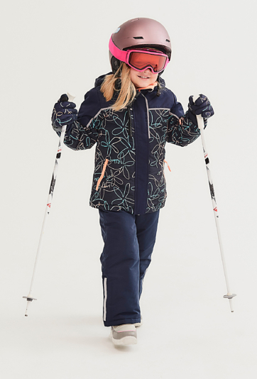 Spodnie narciarskie soft shell - granatowe 5.10.15