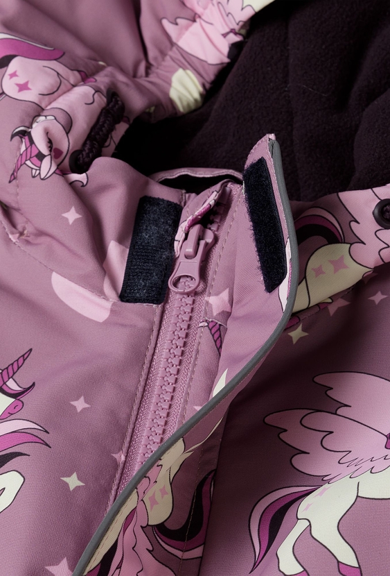 Kombinezon narciarski dla dziewczynki w jednorożce - 5.10.15.