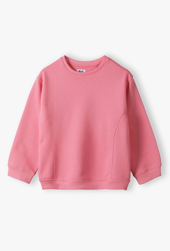 Różowa dresowa bluza dziewczęca - Limited Edition