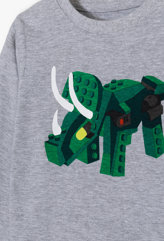 Piżama chłopięca z długim rękawem