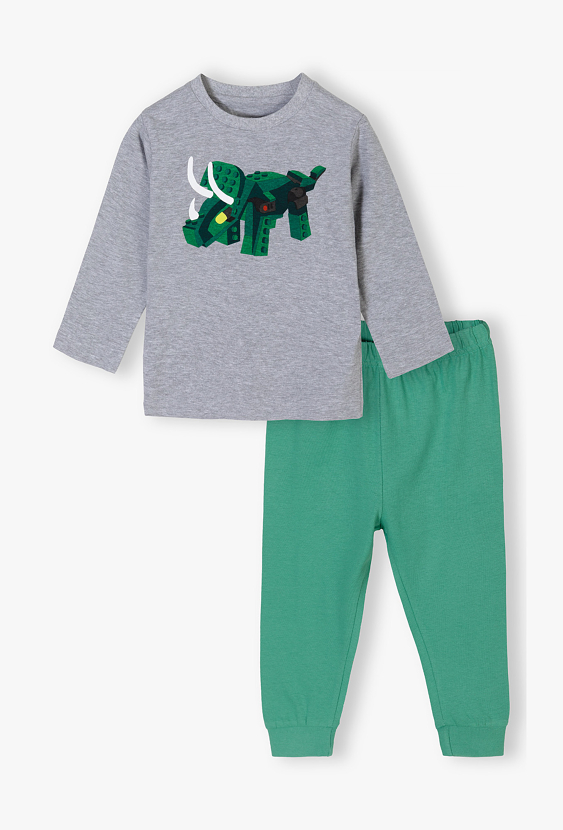 Piżama chłopięca z długim rękawem