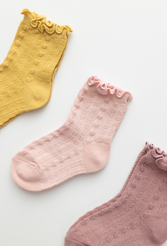 Dziewczęce skarpetki 3-pak