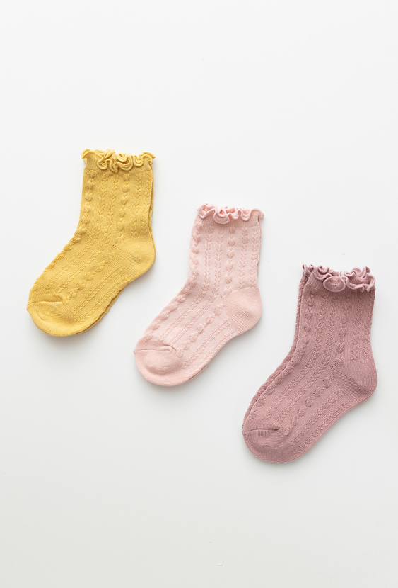 Dziewczęce skarpetki 3-pak