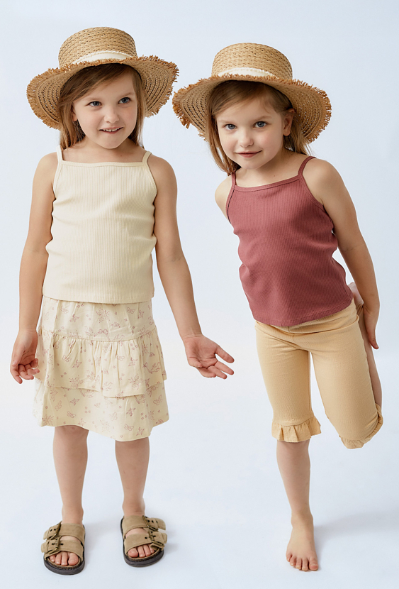 Top dziewczęcy 2-pak