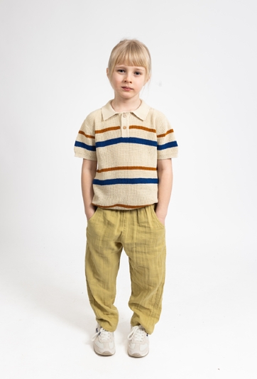 Muślinowe joggery barrel