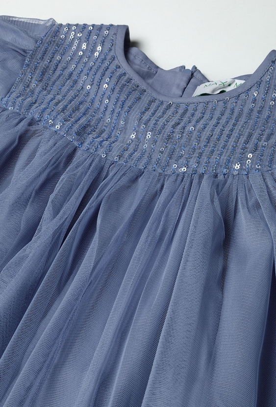 Elegancka tiulowa sukienka dla dziewczynki - 5.10.15.