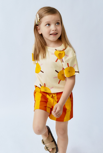 Koszulka dziewczęca w słońca