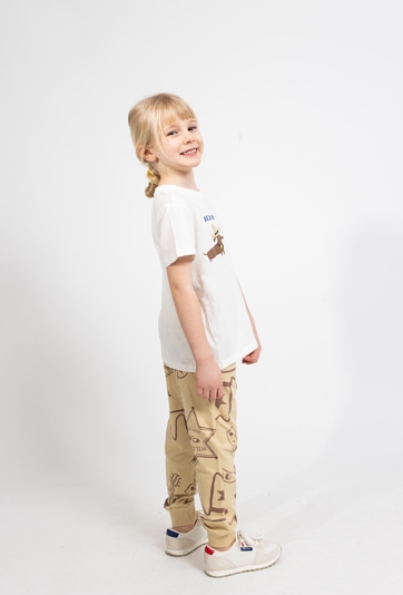 Spodnie dresowe chłopięce z nadrukiem