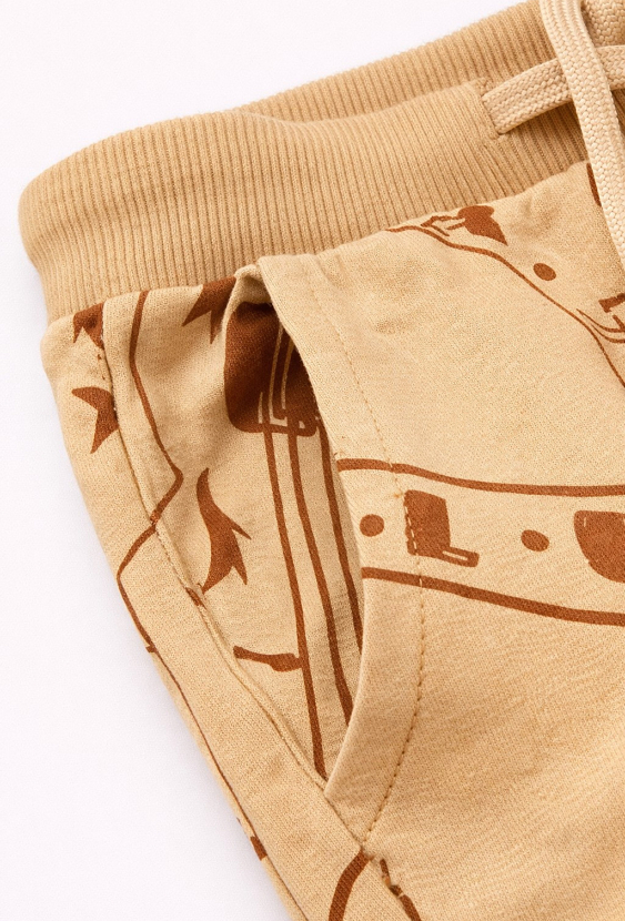 Spodnie dresowe chłopięce z nadrukiem