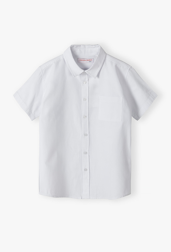 Koszula chłopięca z krótkim rękawem