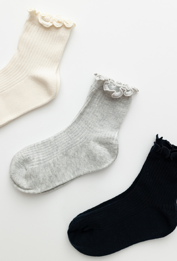 Skarpety dziewczęce 3-pak.