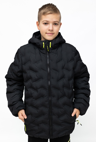 Kurtka przejściowa pikowana dla chłopca