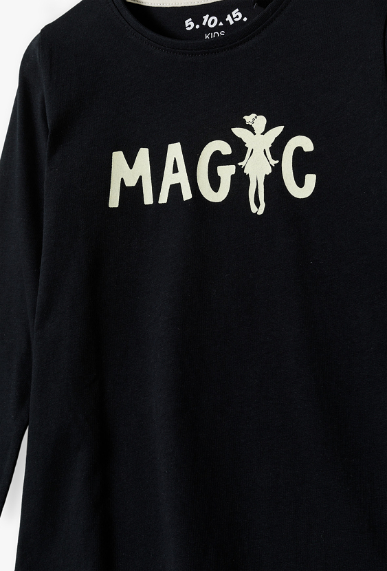 Bluzka z długim rękawem dla dziewczynki Magic