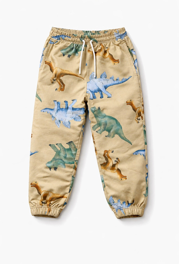 Spodnie dresowe chłopięce - dinozaury