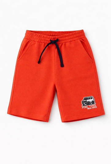 Spodenki z nadrukiem autka