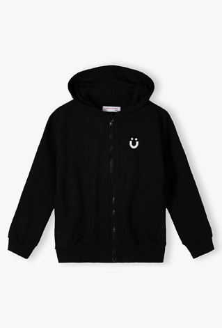 Rozpinana bluza dla dziewczynki z kapturem