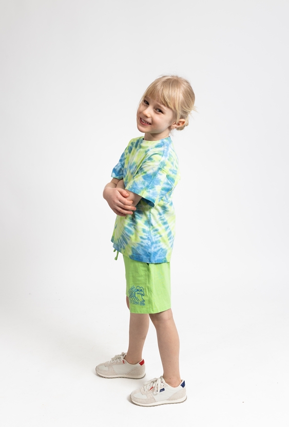 Chłopięce szorty z nadrukiem 