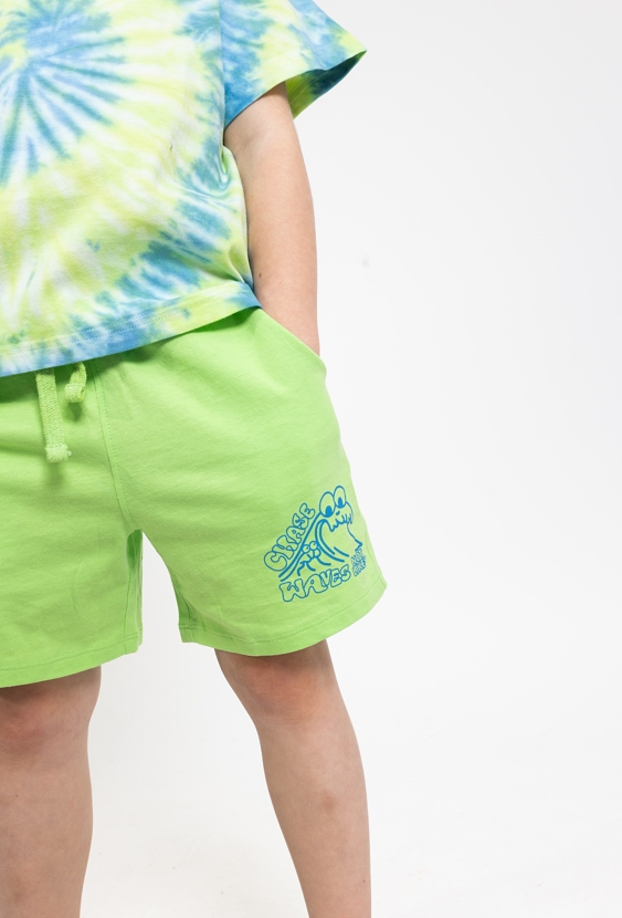 Chłopięce szorty z nadrukiem 