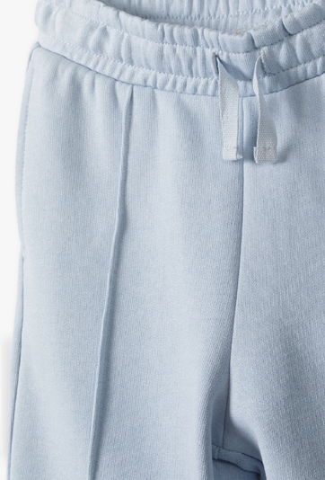 Spodnie dresowe dla dziewczynki - niebieskie- limited edition