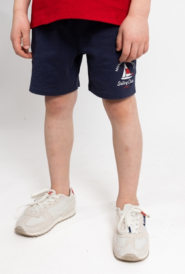 Chłopięce szorty z morskim nadrukiem