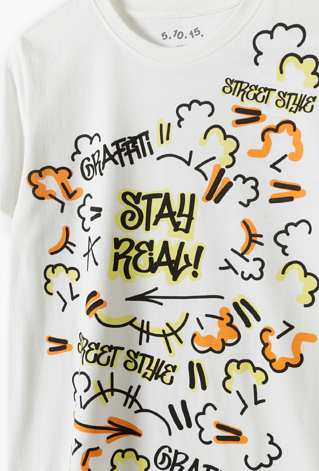 Piżama chłopięca „Street Style” – koszulka i długie spodnie