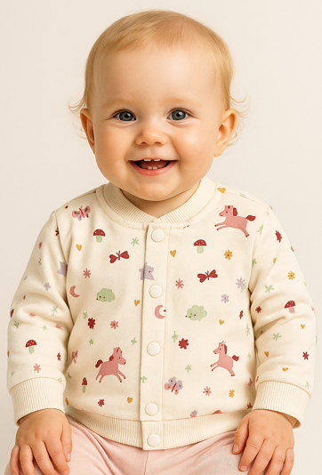 Bluza rozpinana na stójce