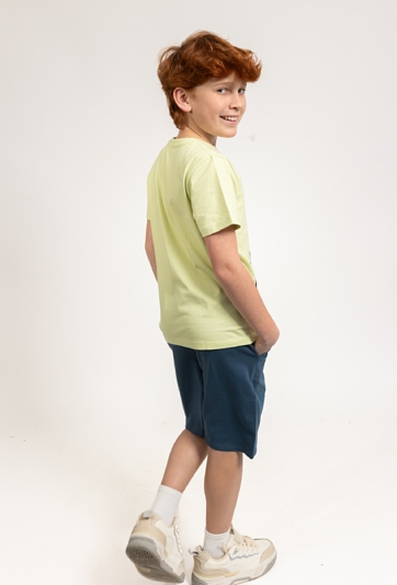 Chłopięce szorty z dzianiny dresowej