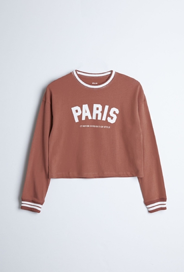 Bluzka z długim rękawem 'Paris'