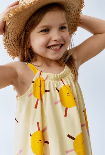 Letnia sukienka bez rękawów