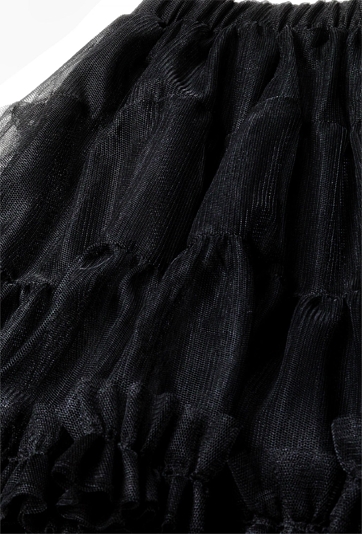 Czarna tiulowa spódnica dla dziewczynki - Max&Mia