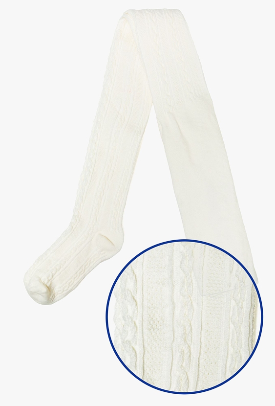 Rajstopy dla dziewczynki - ecru - 5.10.15.