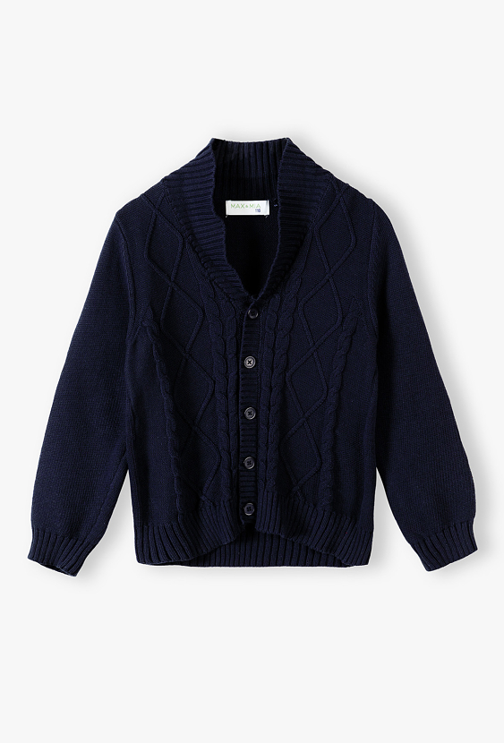 Sweter chłopięcy kardigan | 5.10.15