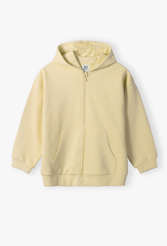 Rozpinana bluza z kapturem dla dziewczynki