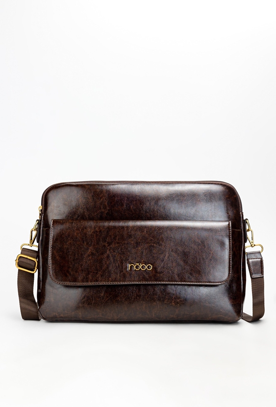 Skórzana torba na laptopa nobo