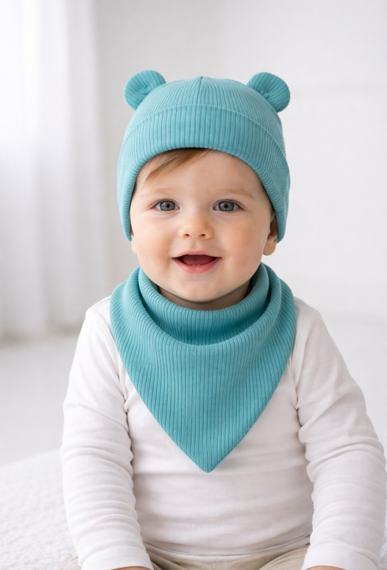 Chustka niemowlęca dla chłopca – gładka