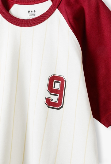 T-shirt chłopięcy w stylu piłkarskim - limited edition