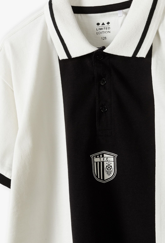 T-shirt sportowy z kołnierzykiem - Limited Edition