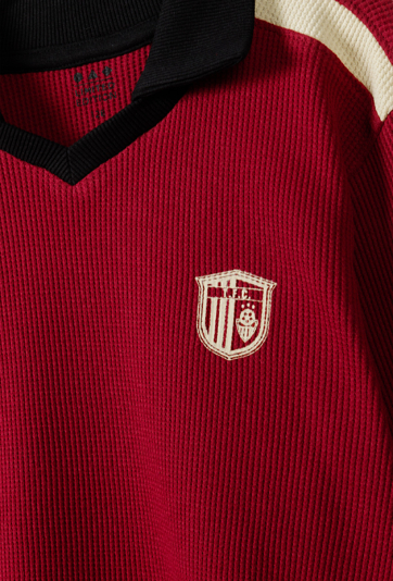 Bordowa bluza z długim rękawem - Limited Edition