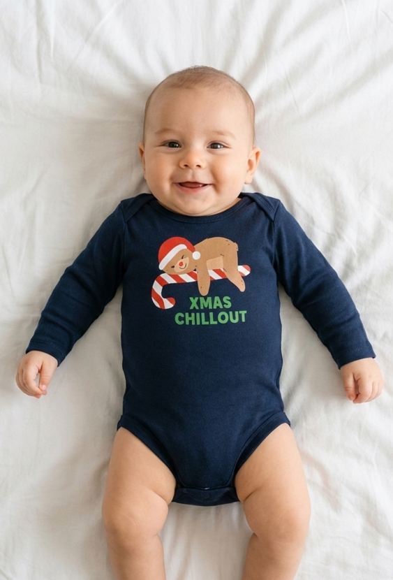 Granatowe body niemowlęce