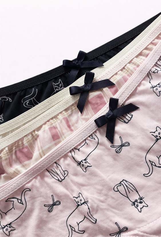 Majtki dziewczęce 3-pak