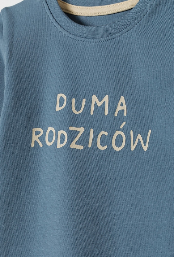 Niebieskie body niemowlęce