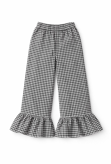 Dziewczęce spodnie typu wide leg