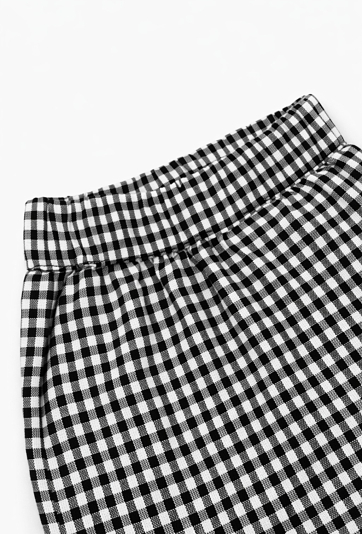 Dziewczęce spodnie typu wide leg