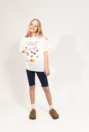 Dziewczęce legginsy typu kolarki