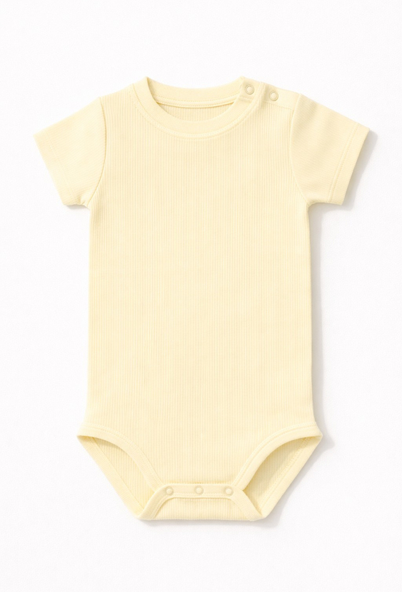 Body niemowlęce z krótkim rękawem