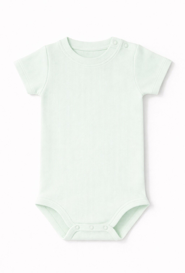 Body niemowlęce z krótkim rękawem