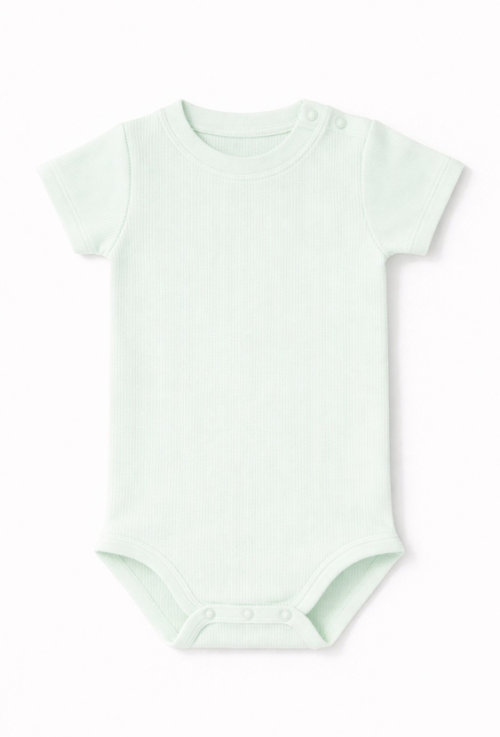 Body niemowlęce z krótkim rękawem