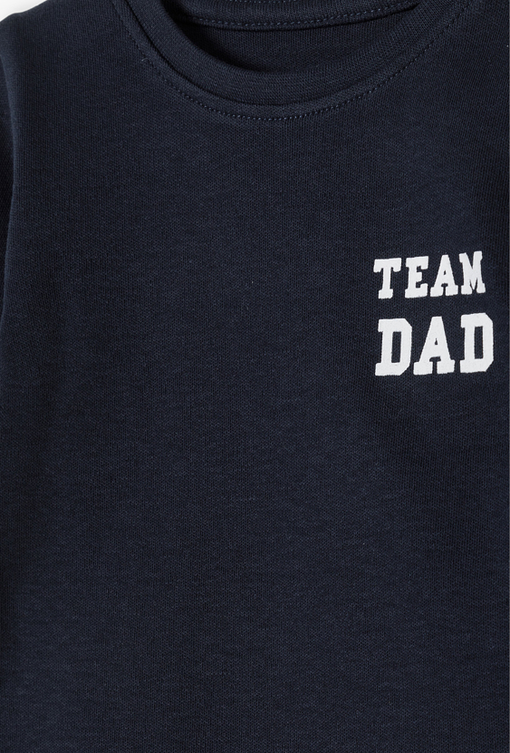 Body z długim rękawem dla niemowlaka chłopca Team Dad